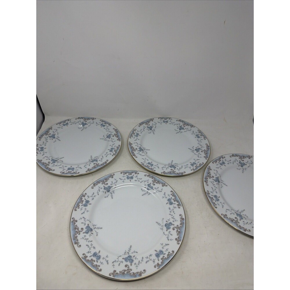 Vintage Imperial China Seville 5303 W Dalton Japan 10.25” Dinner Plates Set 4